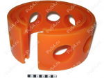 Suspension spring pad (size S), Product Code 0-12-58178, Polyurethane, PU54i/K72/темно-оранжевый, Image №1