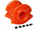 Stabilizer bushing, front suspension, ID=21.7 mm, Product Code 29-01-496, Polyurethane, Image №1