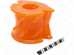 Stabilizer bushing, front suspension, ID=24.5 mm, Product Code 29-01-498, Polyurethane, PU54/M71/orange, Image №1