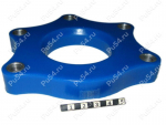 Front shock absorber strut spacer, 20 mm, Product Code 7-12-0242, Polyurethane, Полипропилен со втулками синий, Image №1
