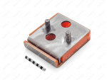 Engine mount (restoration), Product Code 50-12-024, Polyurethane, PU54/M71/orange, Image №1