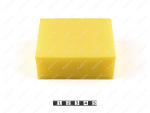 Пластина 40х80х100, Product Code 33-01-1588, Polyurethane, PU54/M95/желтый, Image №1