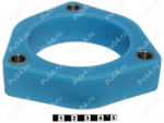 Rear shock absorber strut spacer, 30 mm, Product Code 1-12-1613, Polyurethane, Полипропилен со втулками серый, Image №1