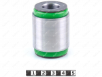Upper A-shaped control arm, rear suspension, Product Code 10-06-0131, Polyurethane, PU54/M80/green, Image №1