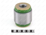 Upper control arm silent block, rear suspension, pressed-in, Product Code 16-06-1521, Polyurethane, PU54/M80/зеленый, Image №1