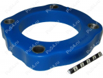 Front shock absorber strut spacer, 20 mm, Product Code 1-12-1702, Polyurethane, Полипропилен со втулками синий, Image №1