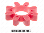 Sprocket 95*46*20, Product Code 33-01-1150, Polyurethane, PU54/M92/red, Image №1