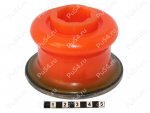 Body mount, 2 row, upper, Product Code 1-12-722, Polyurethane, PU54/M71/orange, Image №1