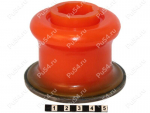 Body mount, 3 row, upper, Product Code 1-12-724, Polyurethane, PU54/M71/orange, Image №1