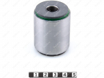Lower lateral arm silent block, front suspension (understrut), pressed-in, Product Code 15-06-18171, Polyurethane, PU54/M80/green, Image №1