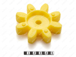 Эластичный элемент муфты ROTEX GS, аналог ROTEX GS 38, Product Code 33-99-9234, Polyurethane, PU54/M95/желтый, Image №1