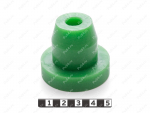 Демпфер D 52 х d 12,5 х H 45, Product Code 33-01-1953, Polyurethane, PU54/M80/зеленый, Image №1