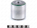 Integral arm silent block, rear suspension (hub), pressed-in, Product Code 21-06-5271, Polyurethane, PU54/M80/green, Image №1