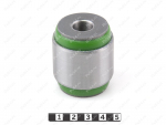 Upper lateral rear control arm silent block, rear suspension (pressed-in), Product Code 7-06-0461, Polyurethane, PU54/M80/зеленый, Image №1