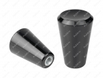 Handle tapered with internal threaded hole M8, Product Code 33-99-9043, Polyurethane, PU54/M80/черный, Image №1