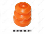 Strut impingement plate, front suspension, Product Code 8-03-101, Polyurethane, PU54i/K72/темно-оранжевый, Image №1