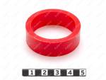 Кольцо D 47 x d 38 x h 15, Product Code 33-01-1398, Polyurethane, PU54/K65/красный, Image №1