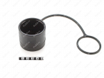 Заглушка БРС D1 52 х D2 48 х H1 40 х L 200, Product Code 0-00-988, Polyurethane, PU54/M80/черный, Image №1