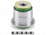 Upper control arm silent block, front suspension, pressed-in, Product Code 26-06-0311, Polyurethane, PU54/M80/зеленый, Image №1
