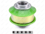 Control arm rear silent block, front suspension (sectional), Product Code 1-16-1269, Polyurethane, Image №1