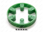 Эластичный элемент муфты L225 аналог PHE L225NRWRAP SKF, Product Code 33-99-9276, Polyurethane, PU54/M80/зеленый, Image №1