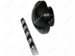 Mounting clip for 50-20-400, 50-44-400, Product Code 50-17-437, Polyurethane, PU54/M71/black, Image №1