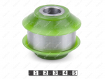 Control arm rear silent block, front suspension, Product Code 2-16-532, Polyurethane, PU54/M80/зеленый, Image №1