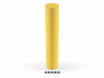 Polyurethane rod, Product Code 38-95-047, Polyurethane, PU54/M95/зеленый, Image №1