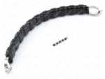 Snowmobile handlebar grab strap (textile tape, with clamps), Product Code 33-20-800, Polyurethane, black, Image №1