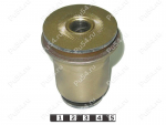 Lower control arm silent block, front suspension, Product Code 1-06-212, Polyurethane, Image №1