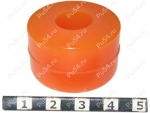 Shock absorber upper bushing, rear suspension (upper bracket), Product Code 12-03-2793, Polyurethane, PU54i/K72/темно-оранжевый, Image №1