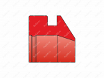 Грязесъемник K94 40х48х45,5х5 аналог K94-040 KASTAS, Product Code 70-02-001500, Polyurethane, PU54/M95/желтый, Image №1