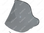 Snowmobile windshield Polaris Widetrak (53 sm, 2 mm), Product Code 50-44-398Pc, Polyurethane, Image №1