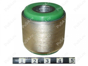 Front control arm silent block (body and hub), rear suspension, pressed-in, Product Code 12-06-1121, Polyurethane, Image №1