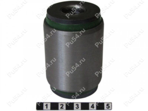 Low control arm silent block, rear suspension (hub), pressed-in, Product Code 12-06-1711, Polyurethane, Image №1