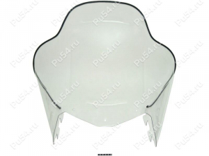 Snowmobile windshield, BRP Tundra LT-550F, LT V-800 (high, 57 sm, 2 mm, PC), Product Code 50-44-4151Pc, Polyurethane, Image №1