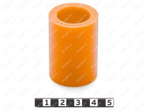 Bushing D 32 x d 22 x H 50, Product Code 33-01-952Z, Polyurethane, PU54/K55/red, Image №2