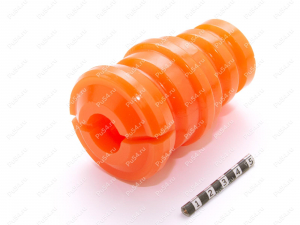 Отбойник переднего амортизатора, Product Code 1-07-056, Polyurethane, PU54/M72/оранжевый, Image №2