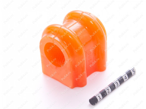 Втулка стабилизатора передней подвески,  ID =21,7мм, Product Code 12-01-024, Polyurethane, PU54/M72/оранжевый, Image №1