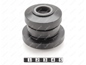 Сайлентблок, Product Code 31-06-077, Polyurethane, PU54/M80/черный, Image №1