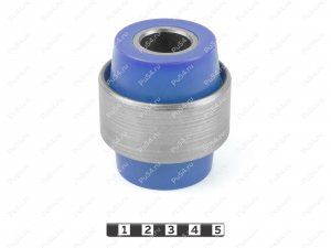Tie bar silent block, front suspension., Product Code 1-06-120, Polyurethane, PU54/M87/синий, Image №2