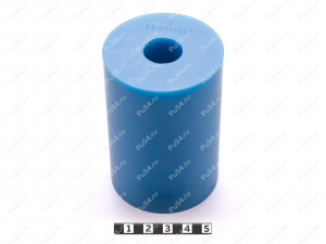 Ролик D60 x d 19.8 x H 90, Product Code 33-01-1681, Polyurethane, PU54/M87/синий, Image №1