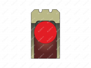 Уплотнение 240x224.5x6.3 аналог K752-240 KASTAS, TG4302500 TRELLEBORG o-ring 221.62x5.33, Product Code 70-08-906009, Polyurethane, PTFE+PU87*M, Image №1
