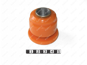 Upper control arm silent block, front suspension., Product Code 2-06-103, Polyurethane, PU54/M72/оранжевый, Image №1