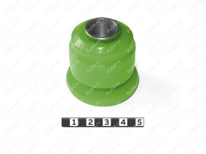 Upper control arm silent block, front suspension., Product Code 2-06-103, Polyurethane, PU54/M72/оранжевый, Image №3