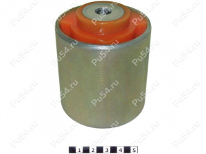 Lower front control arm silent block, front suspension, Product Code 21-06-1923, Polyurethane, Image №1
