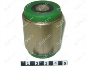 Lower rear control arm silent block, front suspension, press-fitted, body, Product Code 21-06-1941, Polyurethane, Image №1
