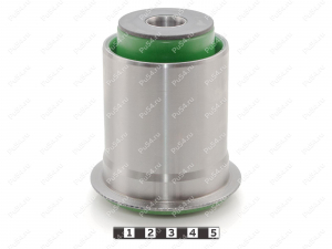 Сайлентблок нижнего рычага передней подвески задний, Product Code 19-06-1051, Polyurethane, PU54/M80/зеленый, Image №1