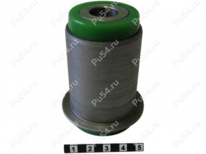 Low control arm silent block, front suspension, pressed-in, Product Code 12-06-24081, Polyurethane, Image №1