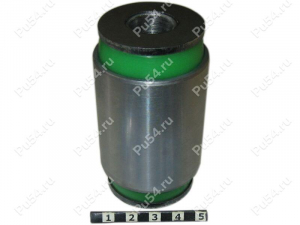 Low control arm silent block, front suspension, pressed-in, Product Code 12-06-26391, Polyurethane, Image №1